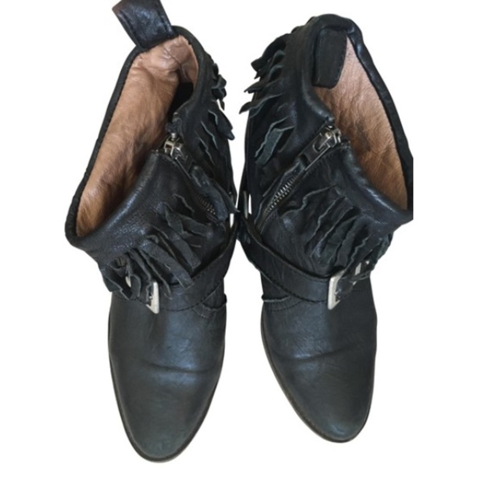 All Saints Distressed boots